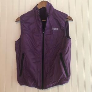 Asics reversible vest purple size large